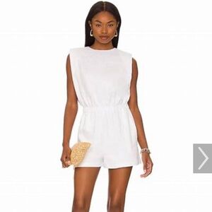 Amanda Uprichard white romper